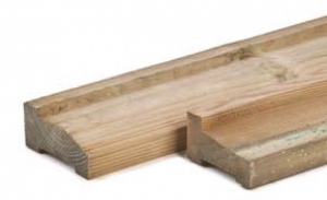Fundering voor een blokhut of tuinhuis